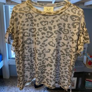 Fantastic Fawn Animal Print Top